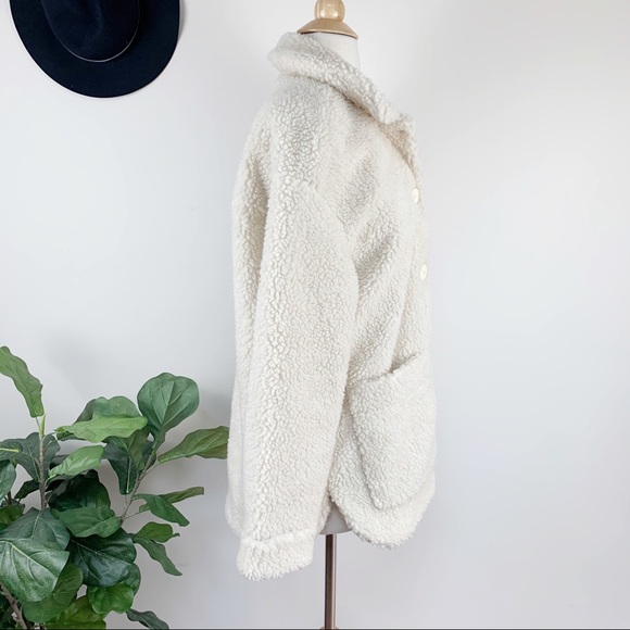 NEW Madewell Sherpa Walton shirt jacket coat. MA316 - Picture 6 of 12